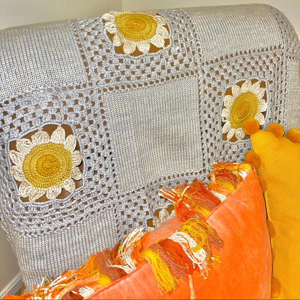 Daisy Knit Blanket Wild WaWa